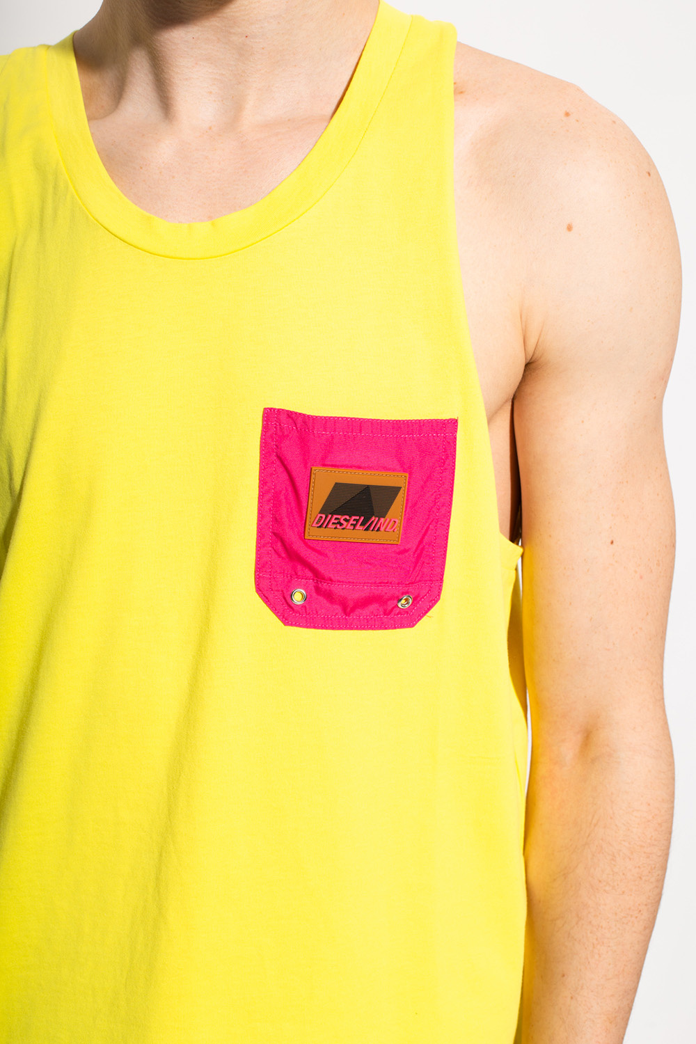 Diesel Tank top with logo Men's Clothing Vitkac